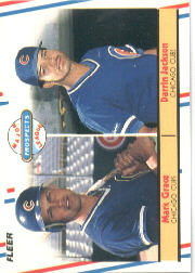 1988 Fleer Baseball Cards       641     Mark Grace/Darrin Jackson RC